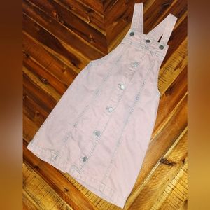 ** 2/$20 ** GAP Stonewash Light Pink Button-Up Denim Jumper